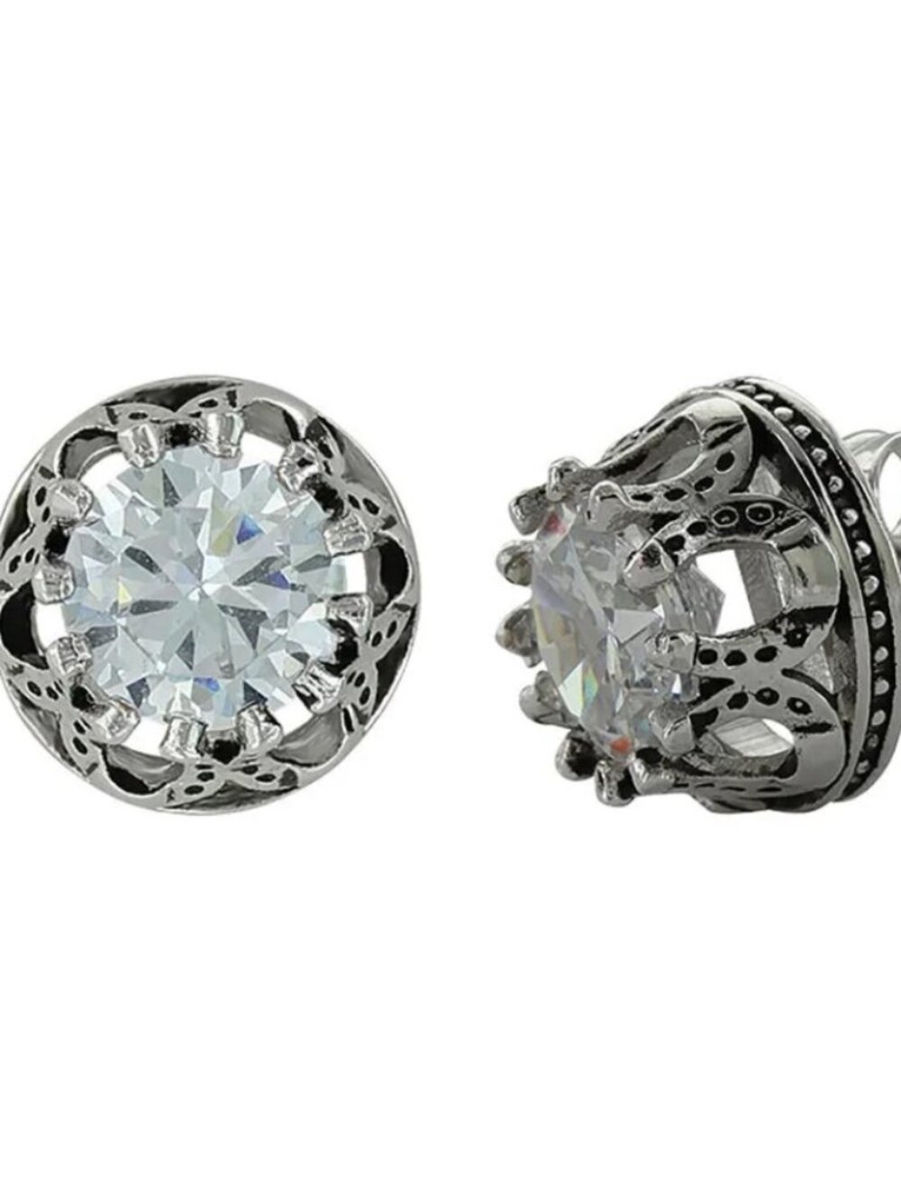 Montana Silversmiths Lucky Water Horseshoe Post Earrings